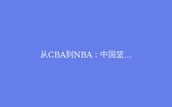 从CBA到NBA：中国篮球青训体系的深度剖析与未来路径 - 2